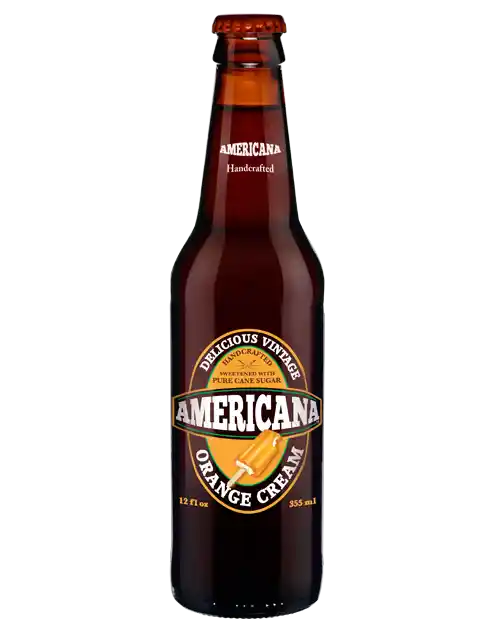 Americana Orange Cream Soda - 4 Pack